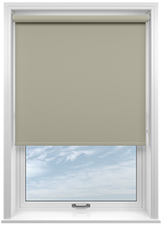 Palermo (Blackout), Dusted Brown - Roller Blind